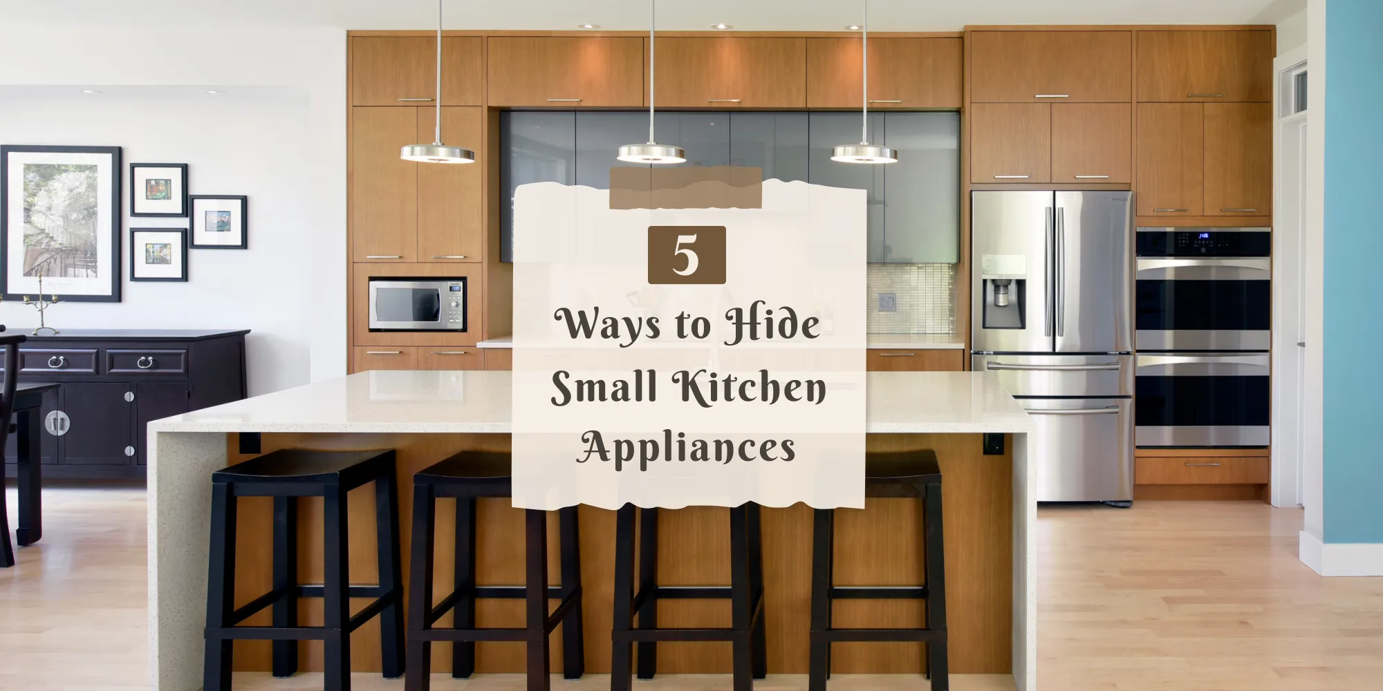 5 Ways to Hide Small Kitchen Appliances